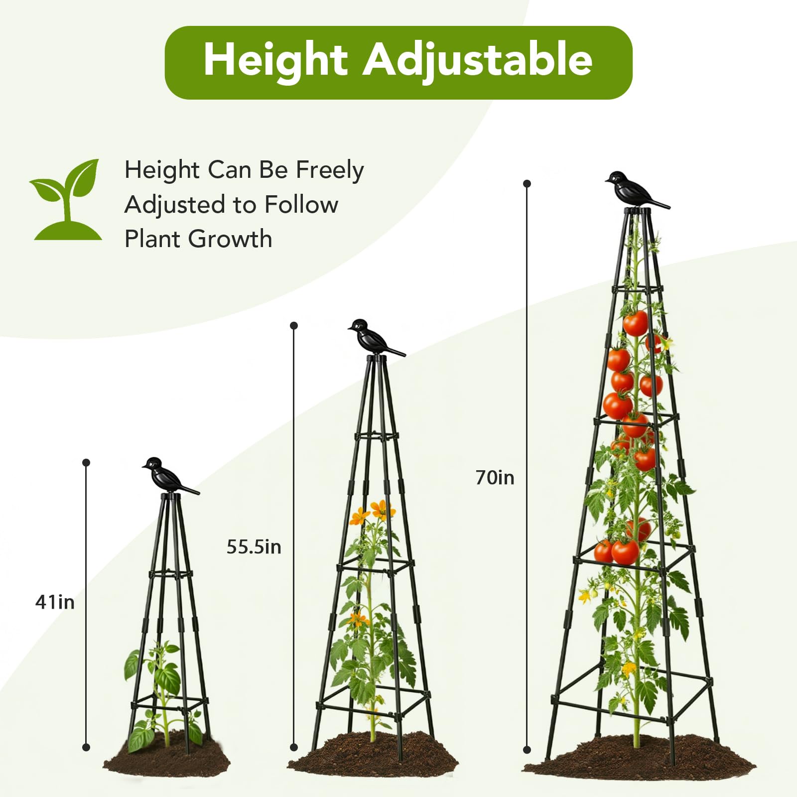 Lazzmonk obelisk structure provides stable support for heavier climbers
