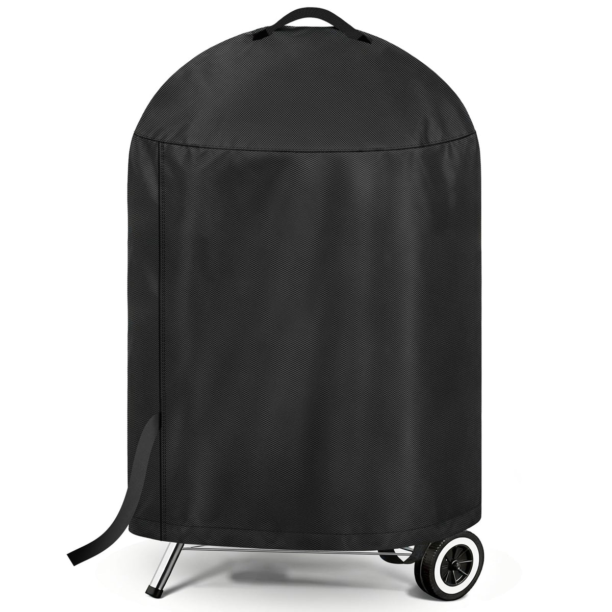 LBTING Grill Cover guards a 26-inch grill against rain and sun.