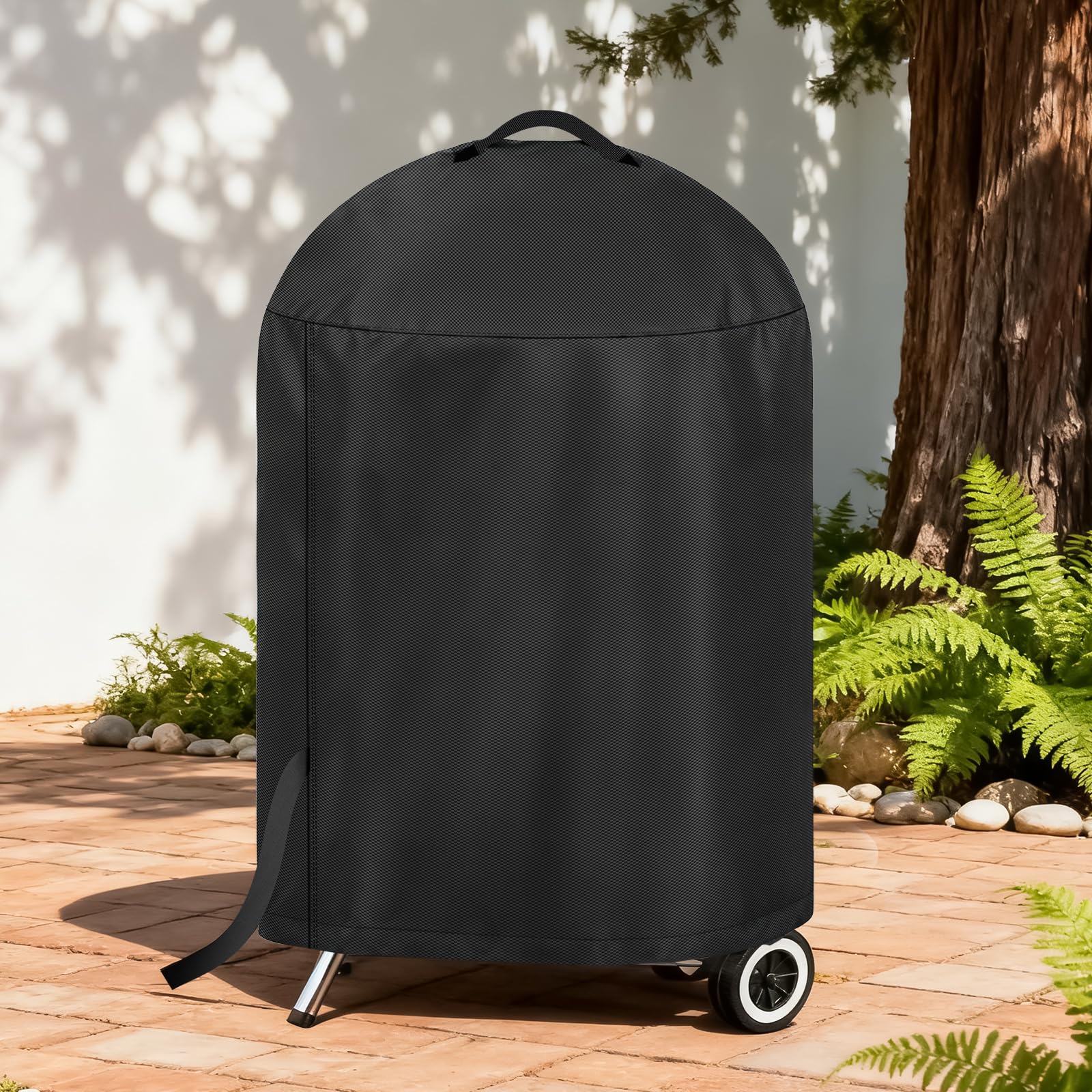 LBTING protects from dust, rain, and snow for year-round grilling.