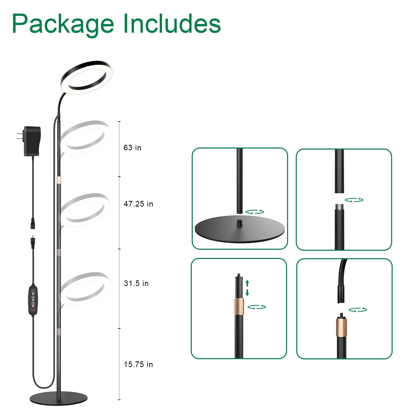 LBW 102in grow light ensures even coverage on large plants.