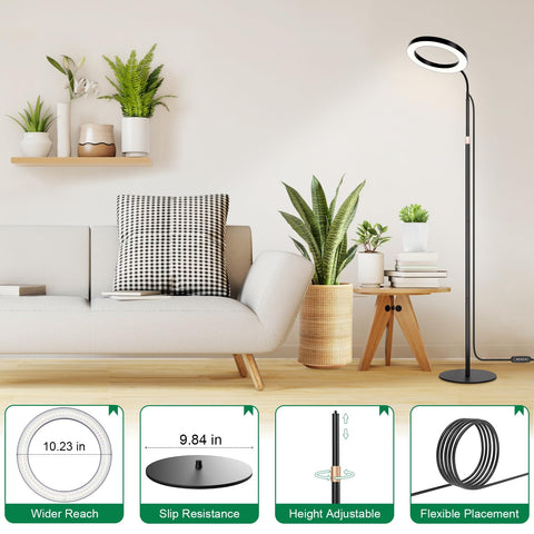 LBW 102in timer automates on/off cycles for hands-free care.