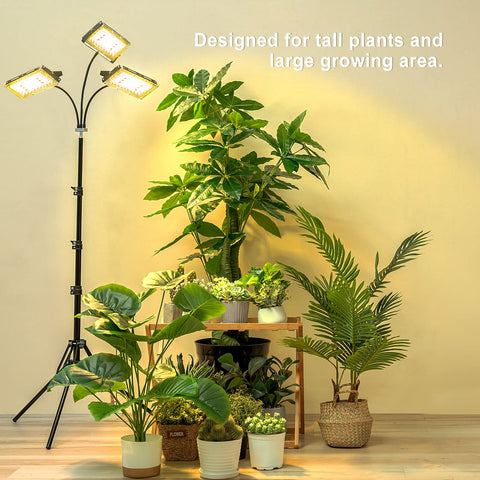 LBW Light features 3 modes and 6 brightness levels for diverse plants.