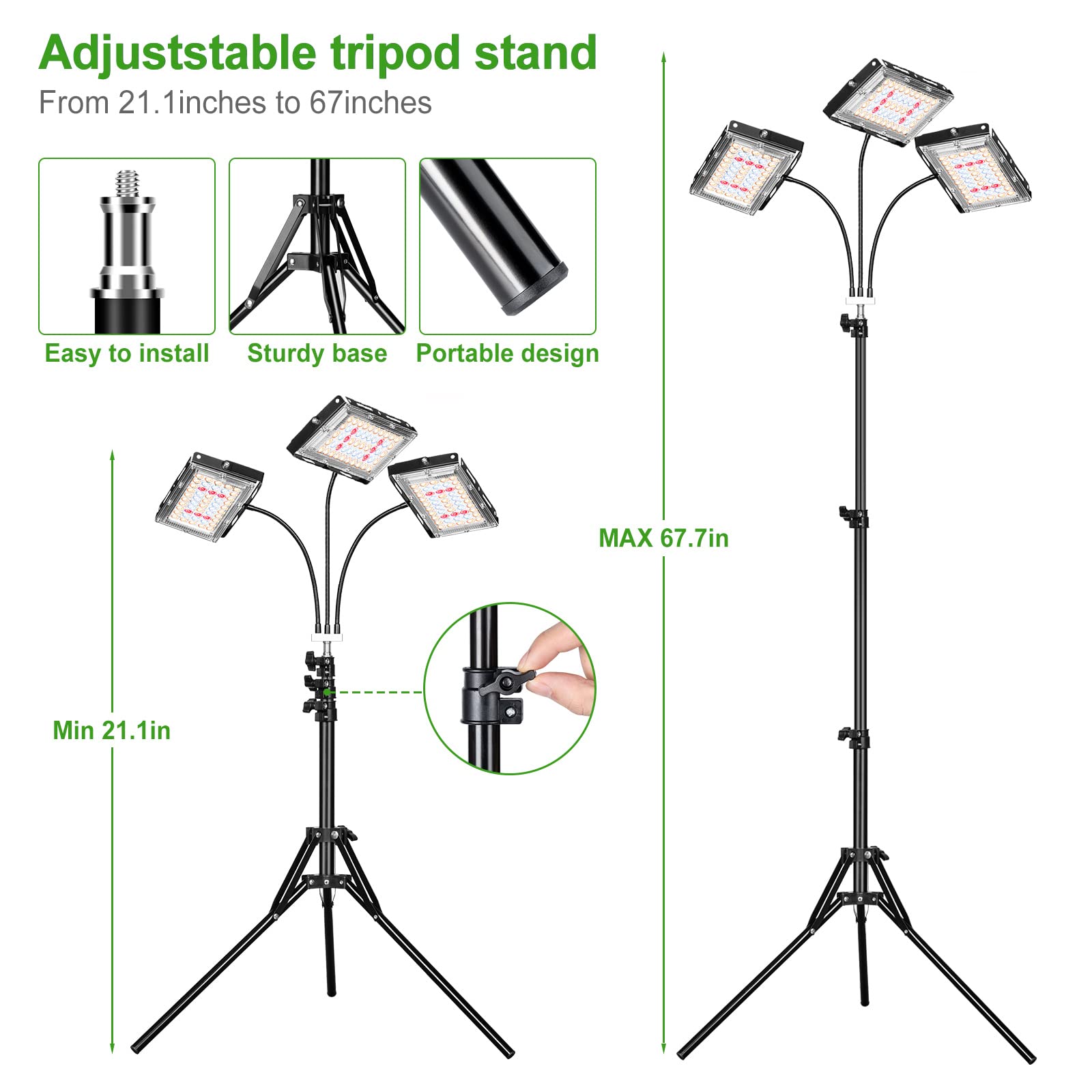 LBW Timer offers 3/6/12-hour cycles for automatic daily lighting.