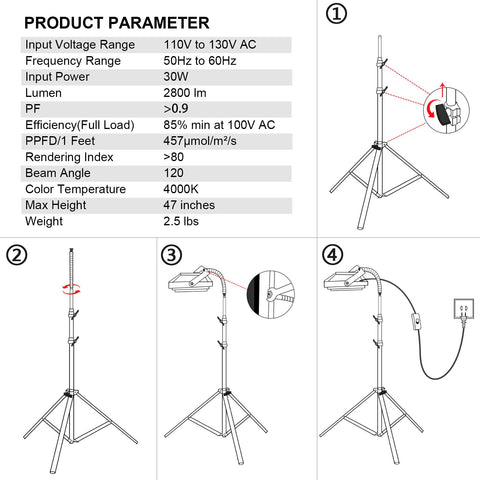 LBW easy-assembly tripod for quick setup in minutes