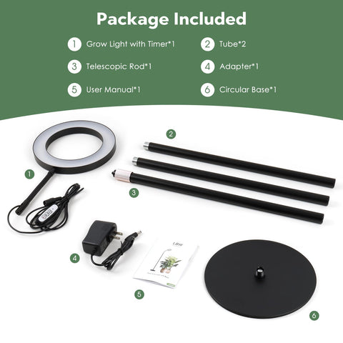 LBW floor grow light quick to assemble for fast setup.