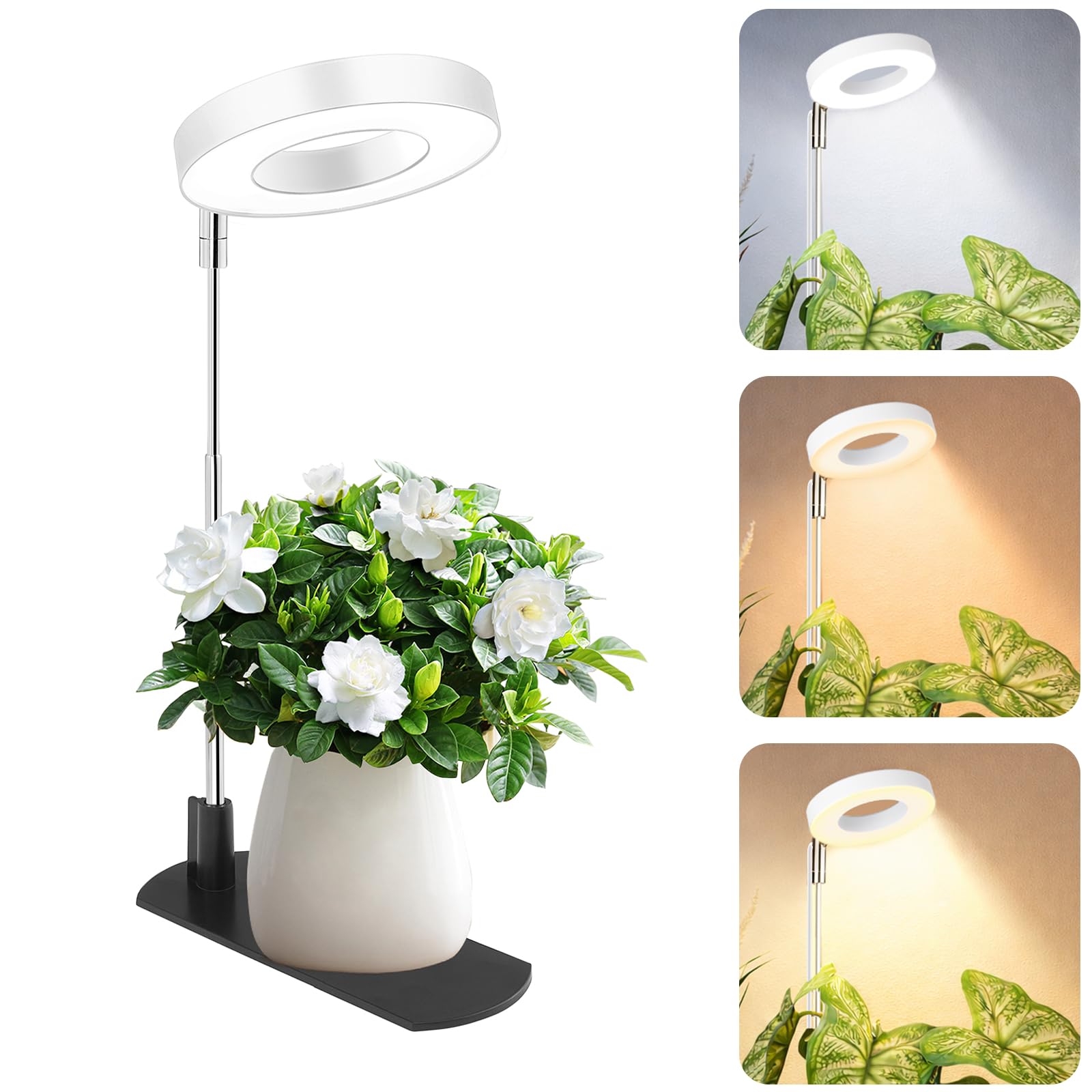 LBW Grow Light base assembly showing stable setup for an indoor garden
