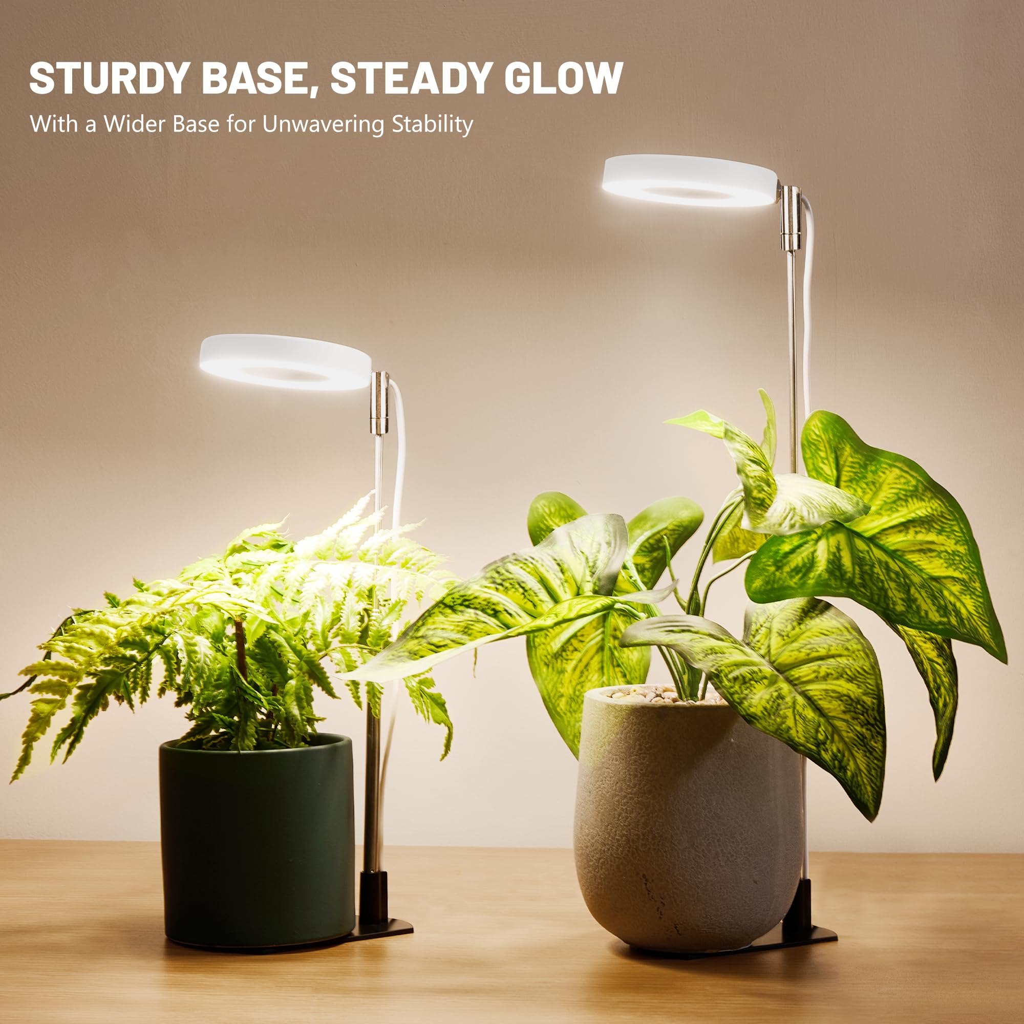LBW Grow Light compact design fits small spaces without clutter