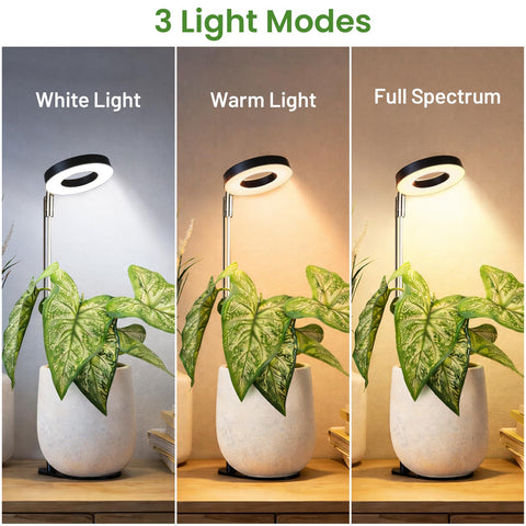 LBW Grow Light full spectrum delivers 380–800nm for different plant growth stages.