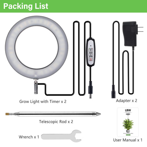 LBW light offers easy installation for quick setup.