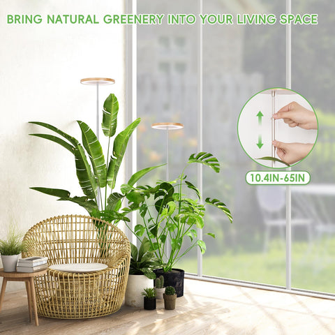 LBW 72-LED full spectrum grow light delivers balanced spectrum for healthy growth.