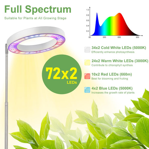 LBW 4/8/12H timer enables hands-off daily light scheduling.