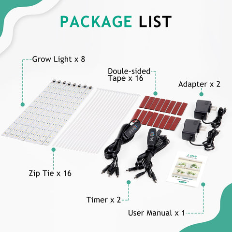 LBW Two-installation methods with zip ties or tape for quick mounting