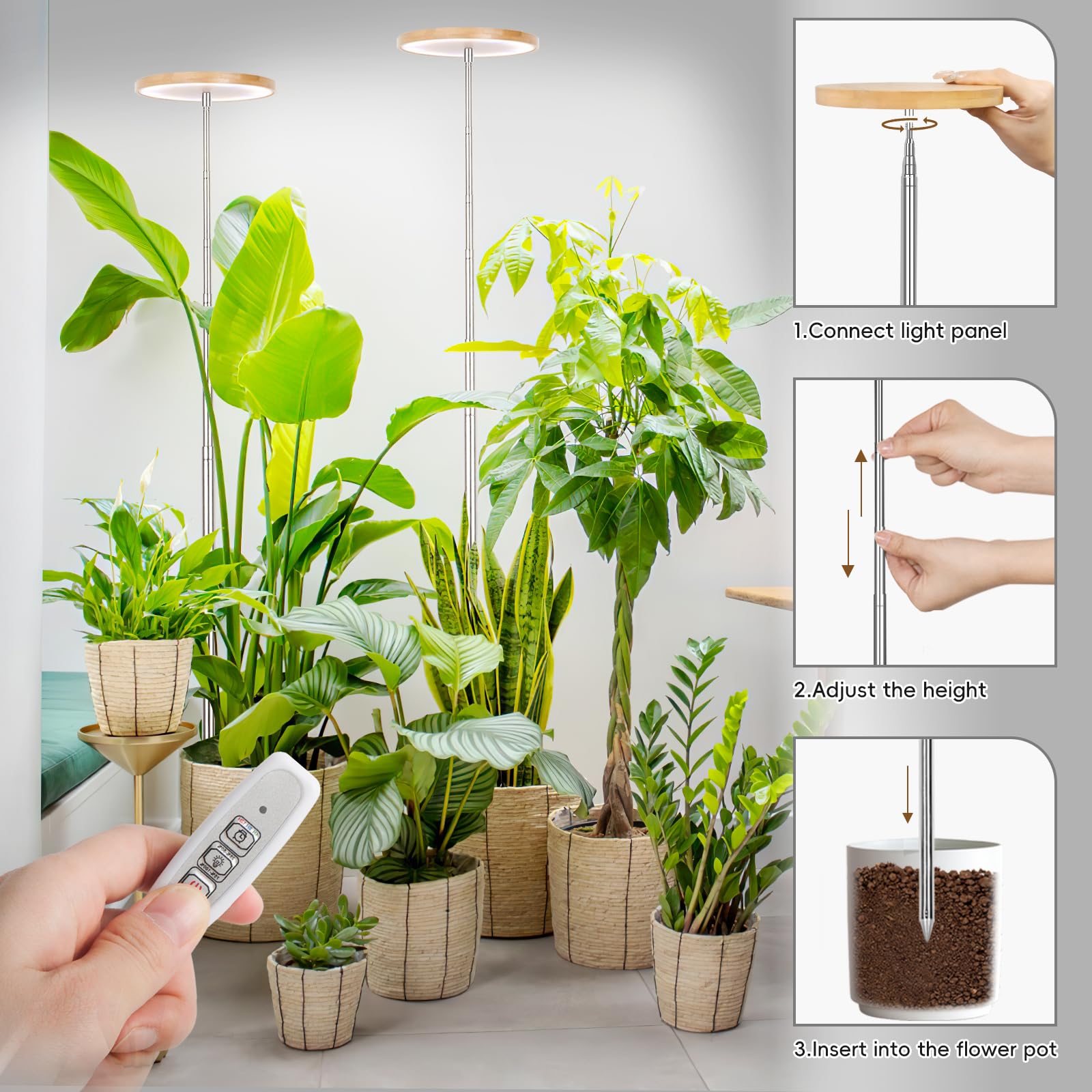 LBW two-pack setup offers scalable lighting for multiple indoor gardens.