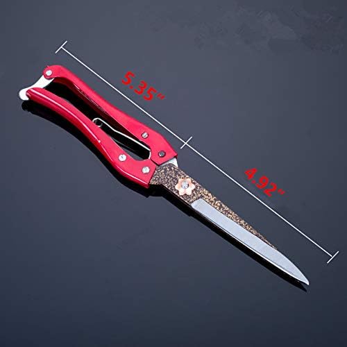 LCDCM spring-loaded action automatically opens blades after each cut.