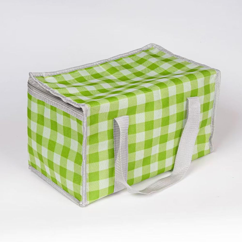 Lchkrep beach bag green insulated cooler keeps snacks fresh at the shore
