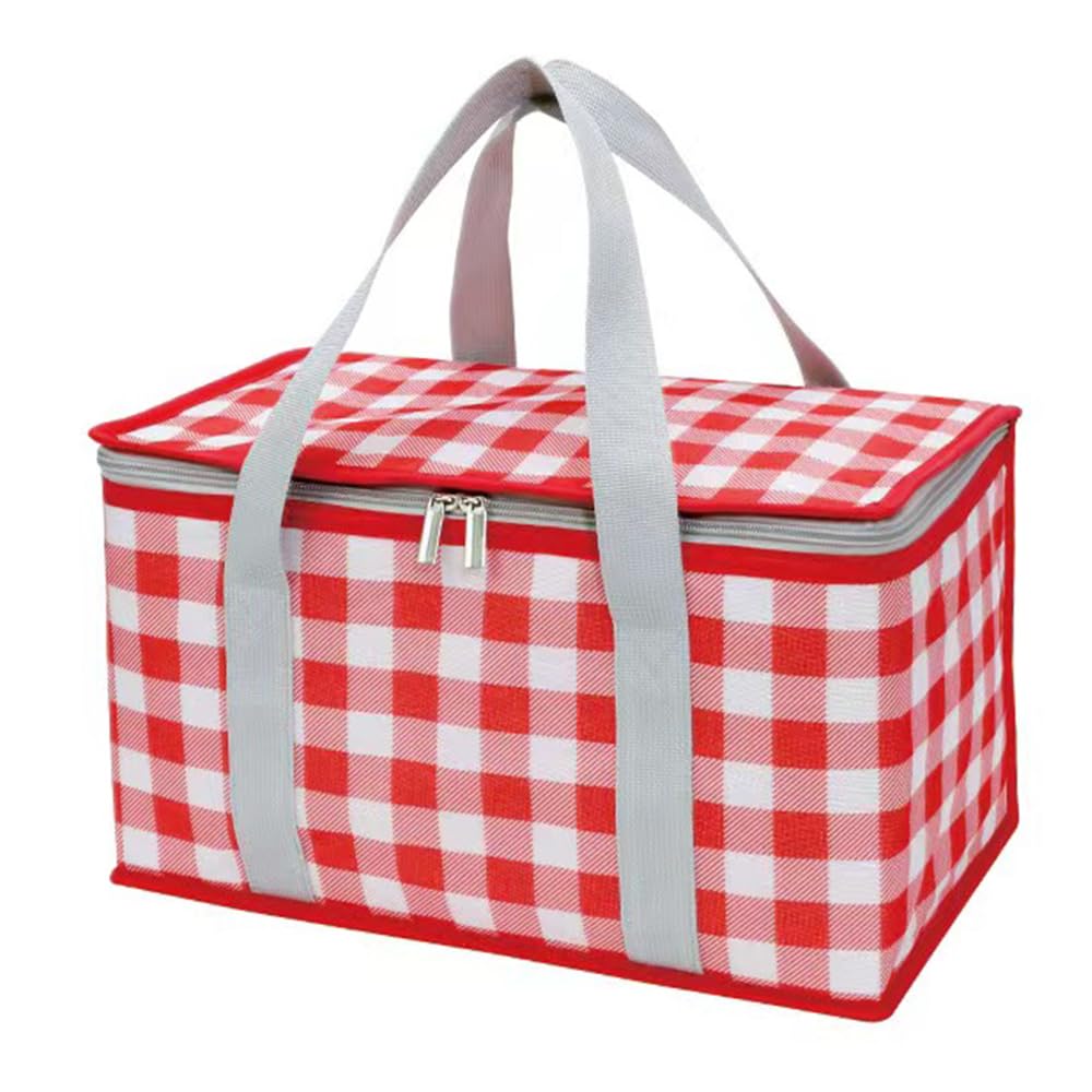 Lchkrep insulated bag folded for compact storage and transport.