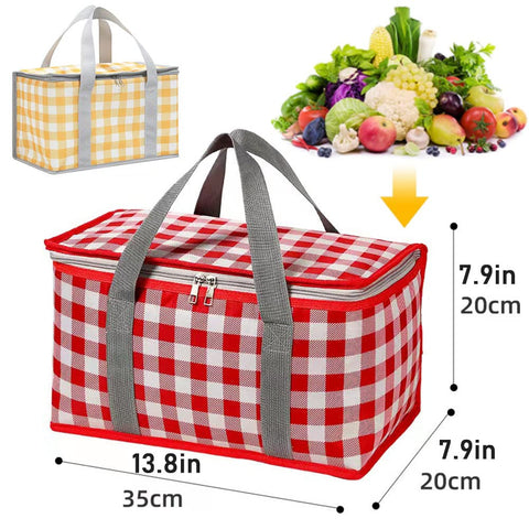 Lchkrep insulated bag used at the beach for insulated comfort.