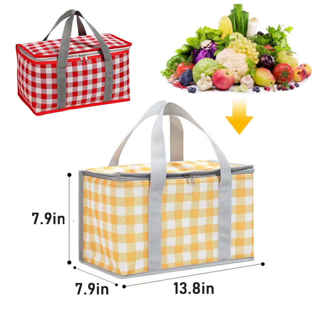 Lchkrep large-capacity bag ideal for groceries picnics and beach days