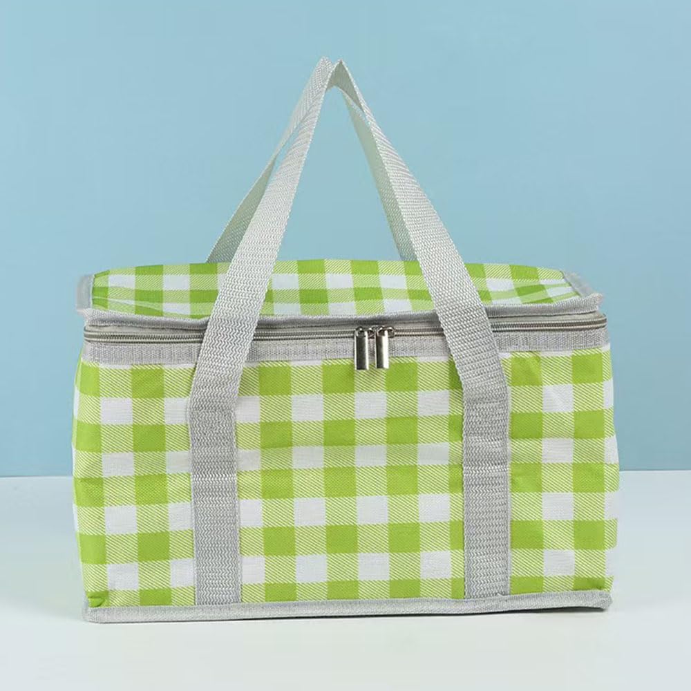 Lchkrep picnic basket insulated thermal 24L keeps foods organized for two to three people