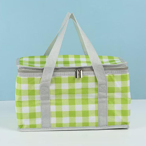 Lchkrep picnic basket insulated thermal 24L keeps foods organized for two to three people
