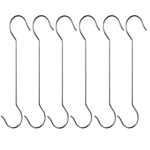Lchkrep soft rubber head S hook protects surfaces when hanging plants
