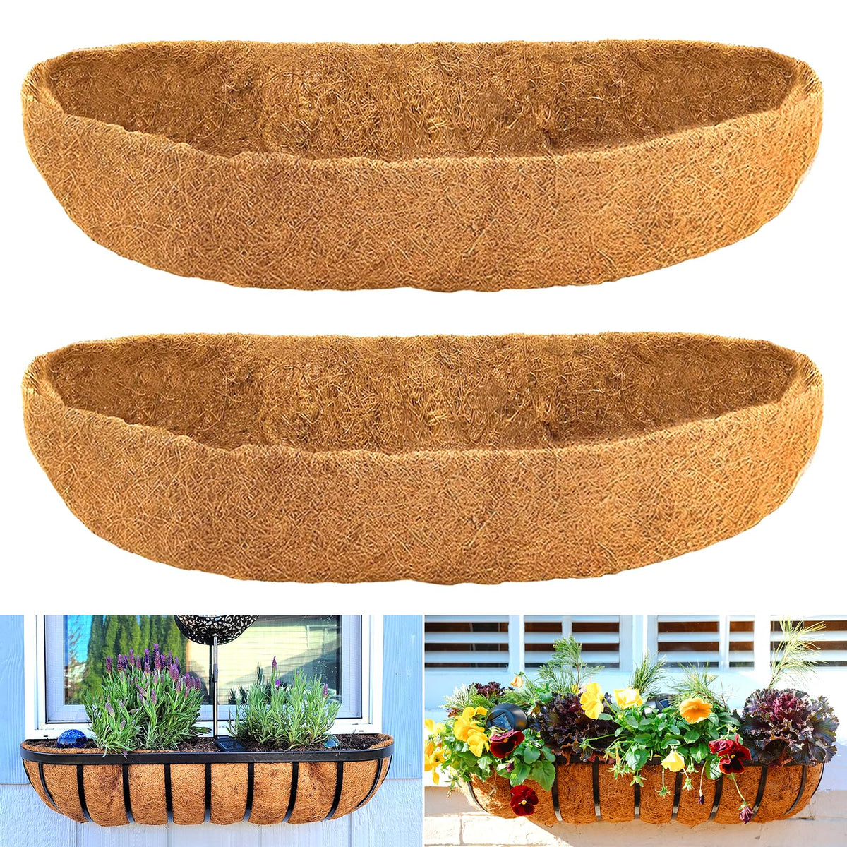 LCHUANG coco liners for trough keep soil balanced with moisture and air