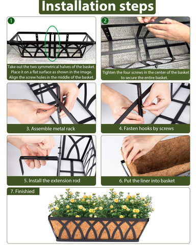 LCHUANG durable rustproof planter box for long-lasting outdoor use.