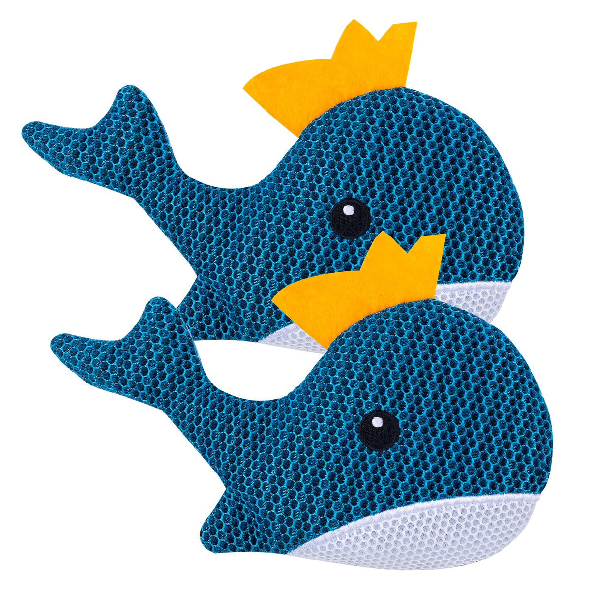 LCHUANG hot tub scum absorber whale 2-pack floats and absorbs grease for clear water.