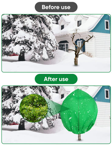 LCHUANG large size fits most trees and shrubs for seasonal protection.