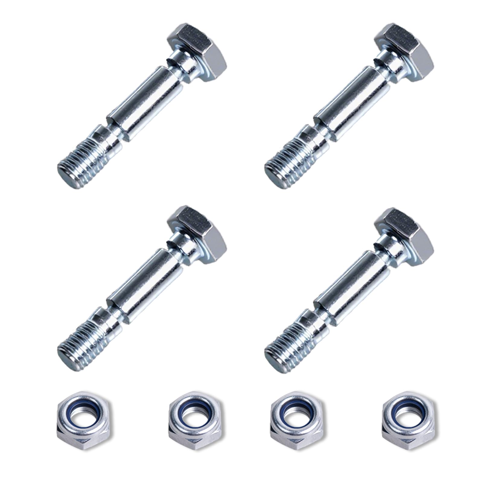 LCMLA shear pins and nut kit for snow blower replacement.