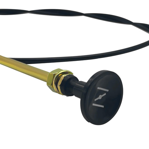 LCMLA Toro Exmark compatible choke cable with durable conduit.