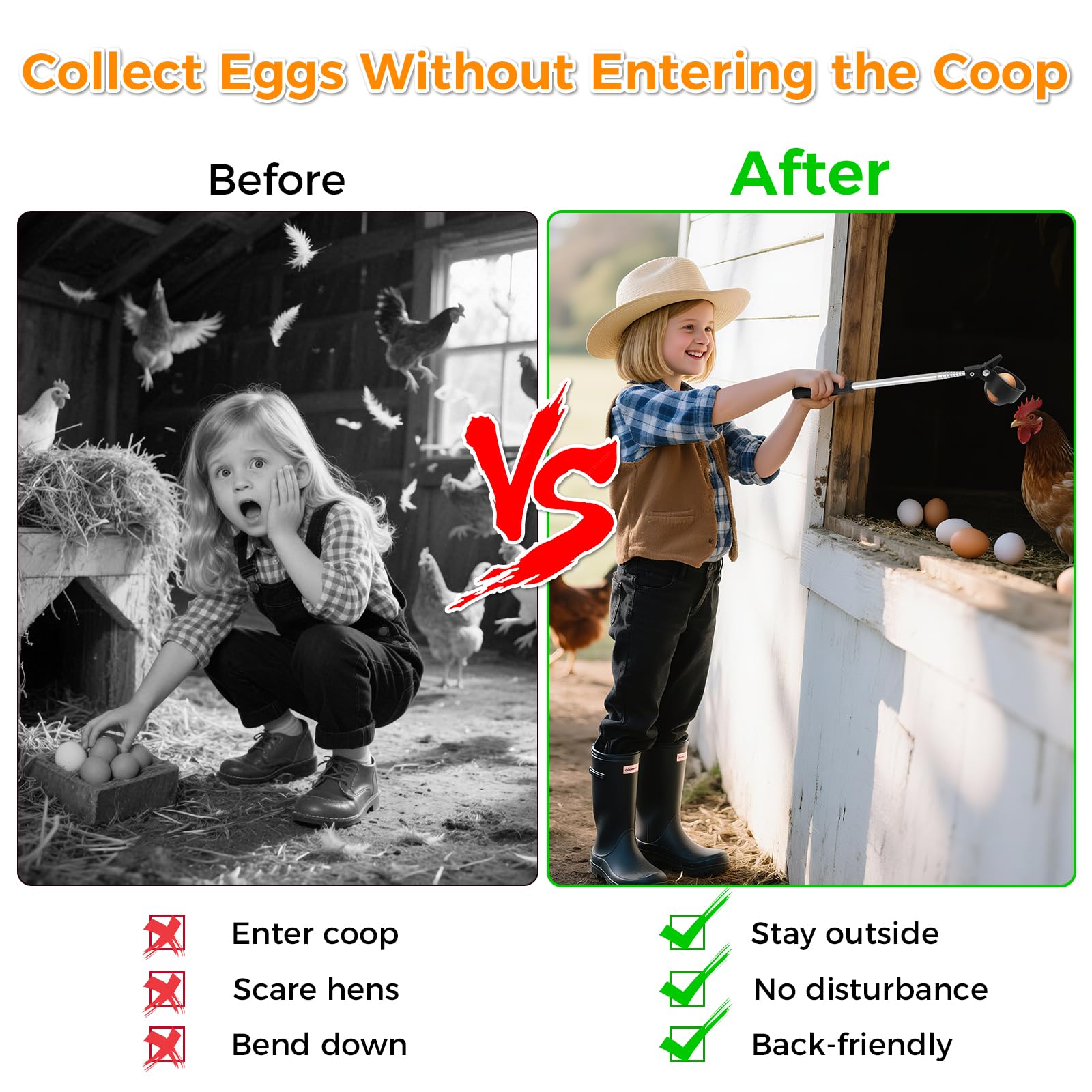 Lconvicely egg picker boosts farm efficiency with quick, calm egg collection