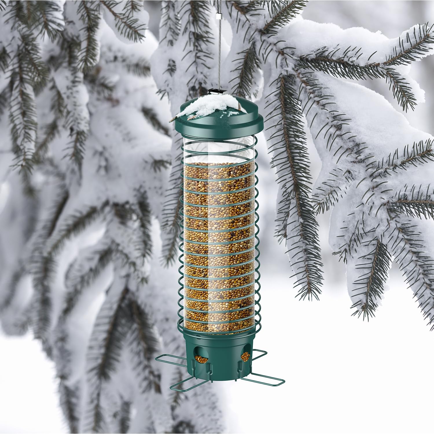 LCSEVEN Bird Feeder makes a thoughtful backyard gift for bird lovers.