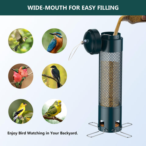 LCSEVEN Easy-Fill Wide Opening makes refilling quick and clean.