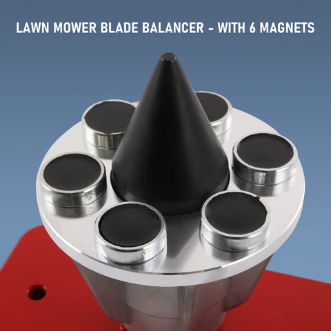LDMINDA ball-bearing spindle provides smooth rotation during balance checks
