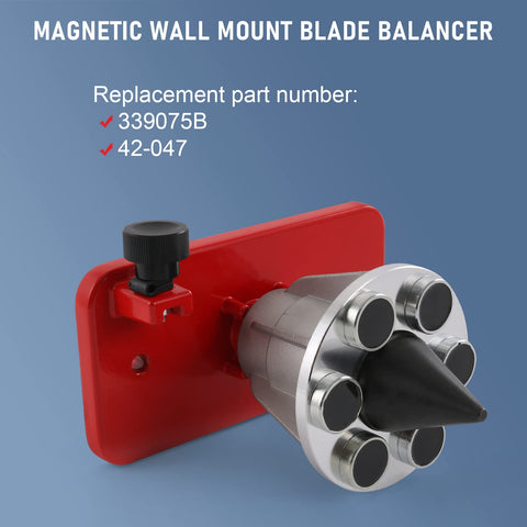 LDMINDA magnetic balancer with six magnets ensures stable blade alignment