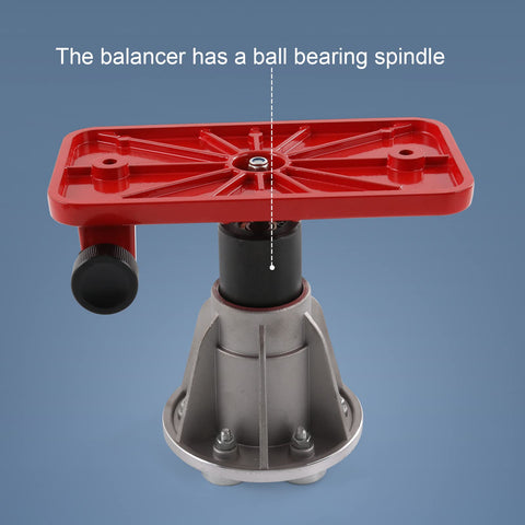 LDMINDA blade balancer supports center holes up to 1-1/2 inches
