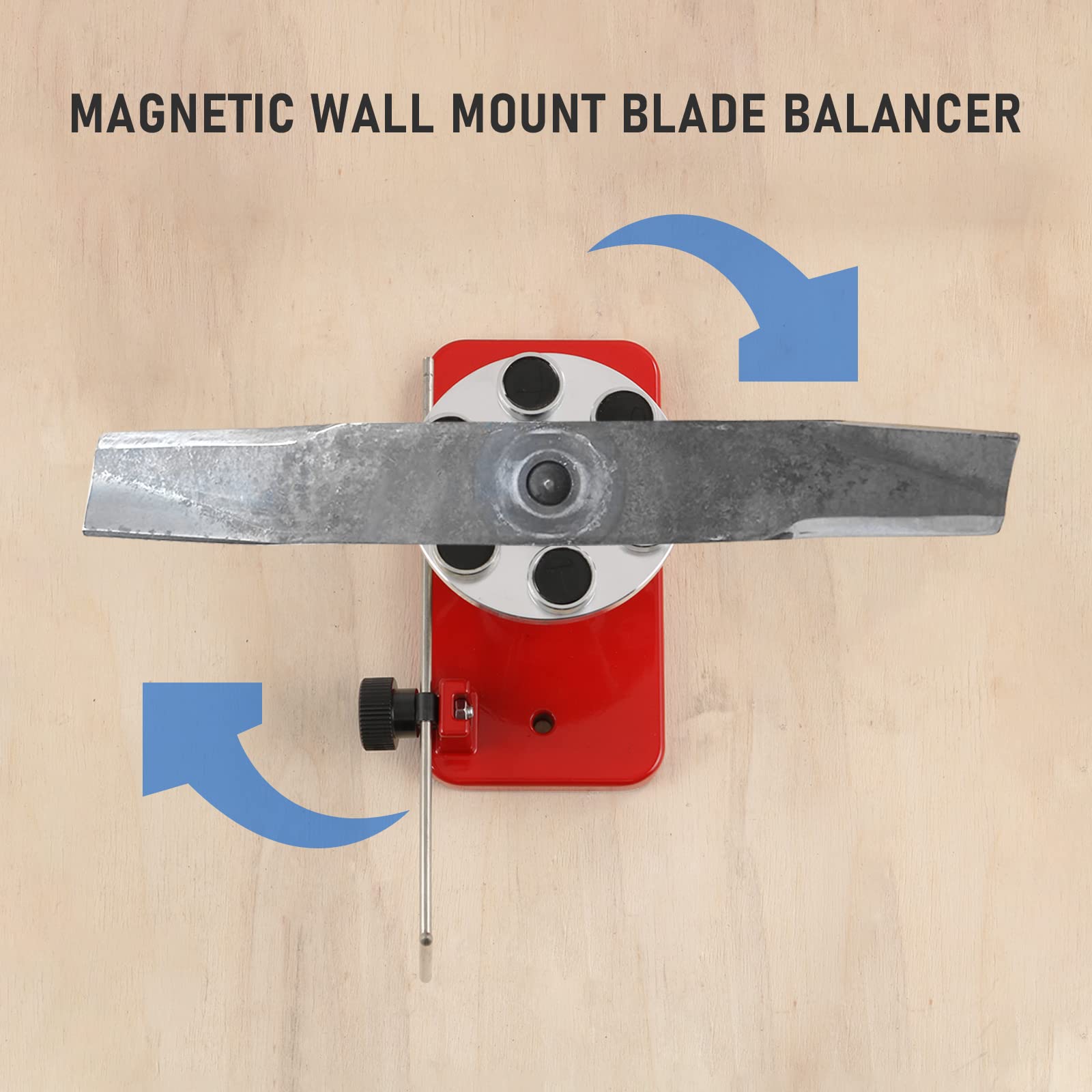LDMINDA red blade balancer wall-mount saves bench space in workshop