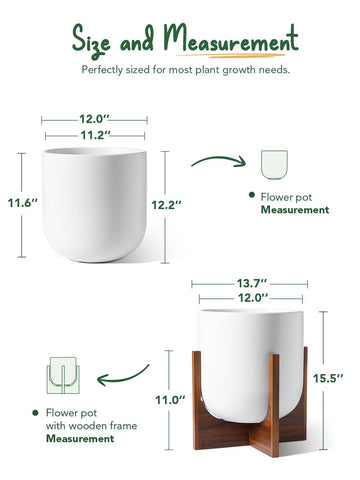 LE TAUCI acacia wood stand for sturdy, tool-free setup.