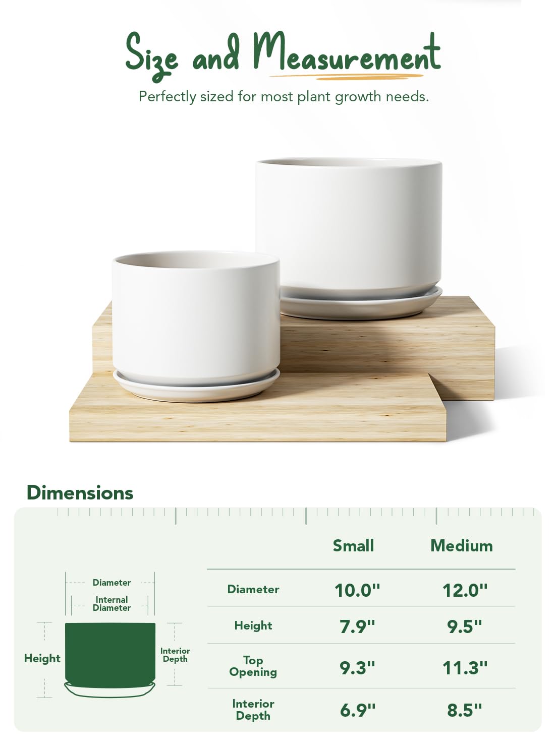 LE TAUCI pot on a shelf complements modern living spaces.