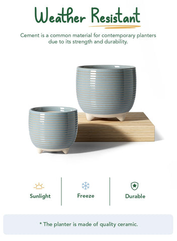 LE TAUCI smooth ceramic surface easy to clean for busy homes
