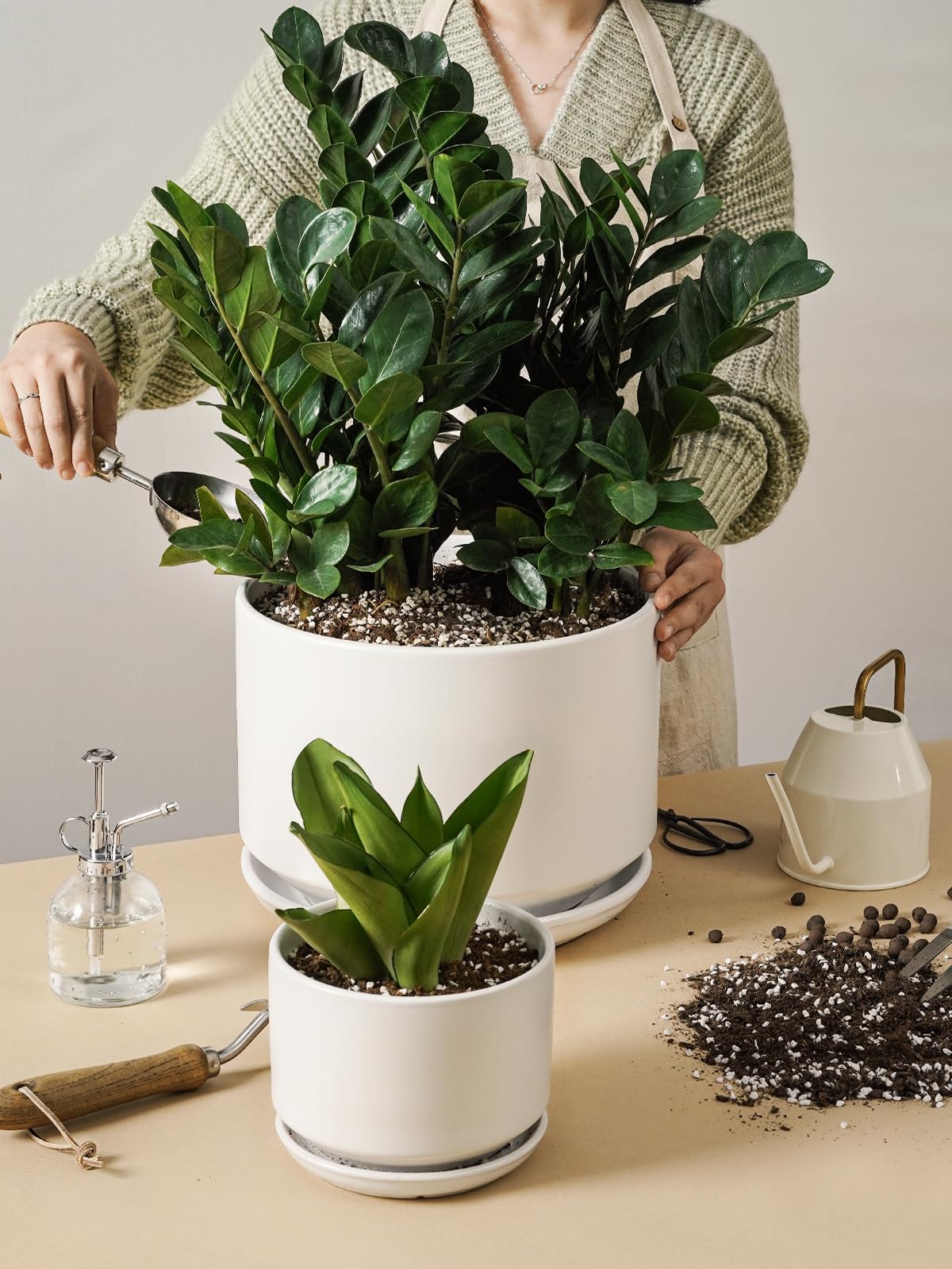 LE TAUCI packaging keeps pots secure and gift-ready.