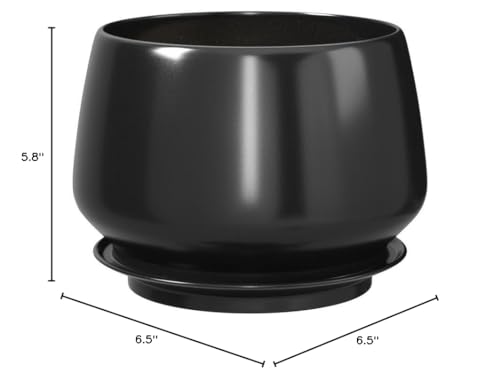 LE TAUCI classic black ceramic fits contemporary home design