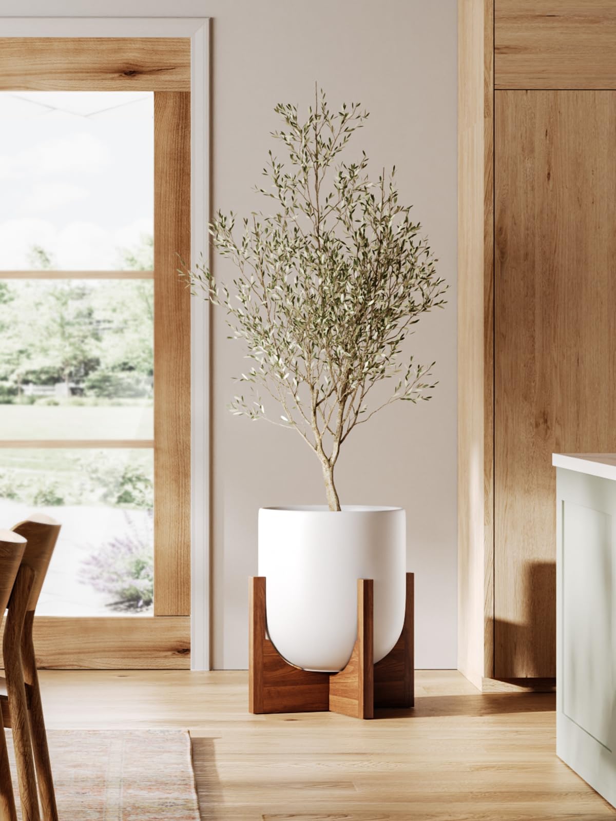 LE TAUCI mid-century modern plant display for living spaces.