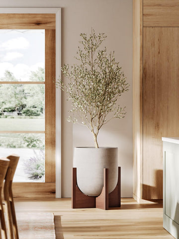 Fits large plants like Fiddle Leaf Fig and Bird of Paradise