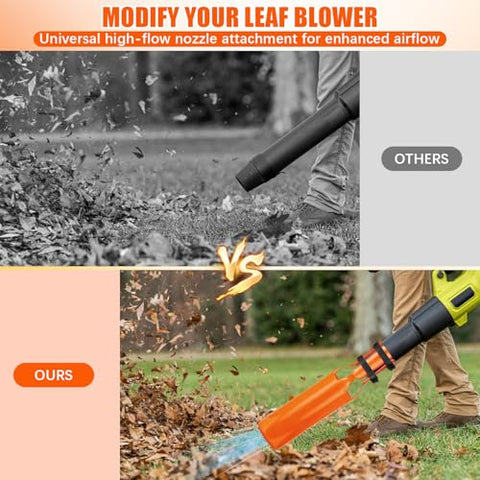 Leaf Blower Air Booster universal fit compatible with most leaf blowers.
