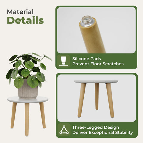 Leaf&lull easy-assembly three-legs design assembles in minutes