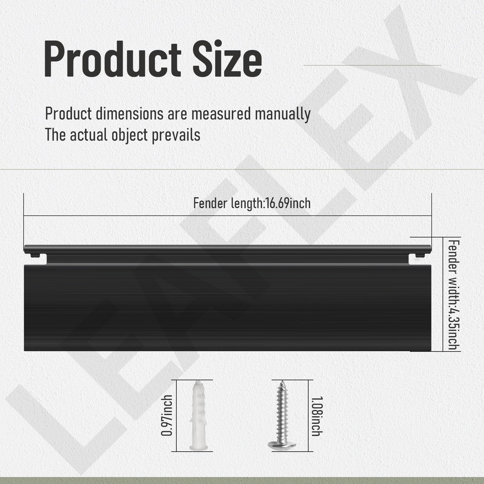LEAFLEX Trail Shield front view highlights slim, easy-fit profile
