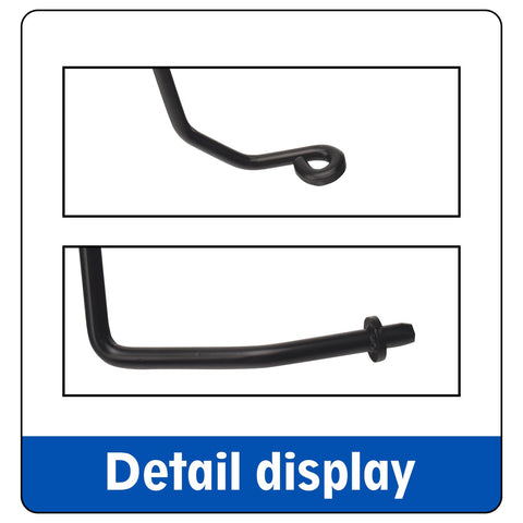 Leaflex 747-04857 belt keeper rod installation image demonstrates straightforward replacement.