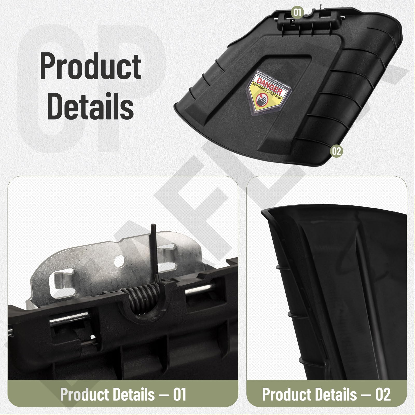 Leaflex chute assembly built for heavy outdoor use with quality construction.